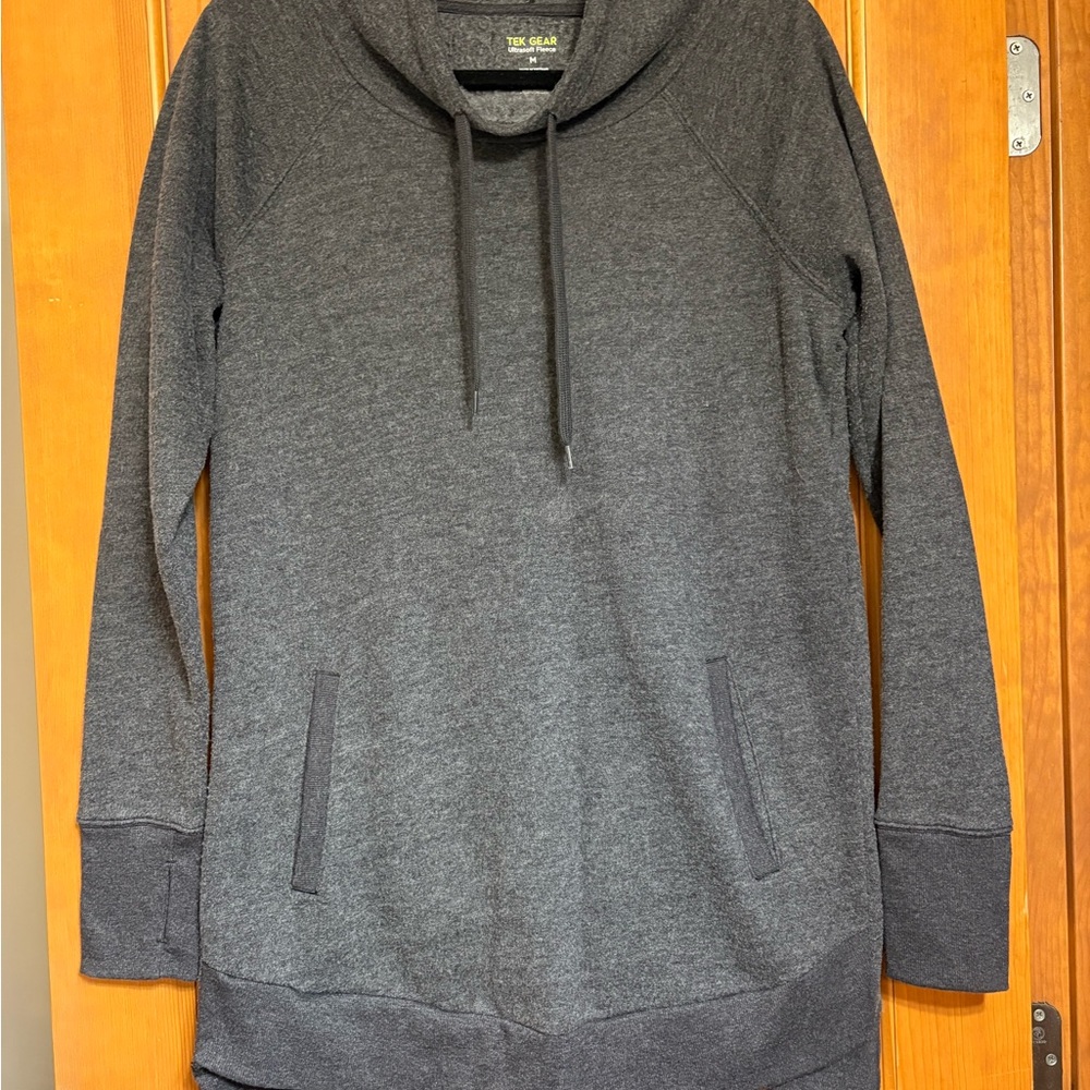 Tek Gear Charcoal Fleece Pullover